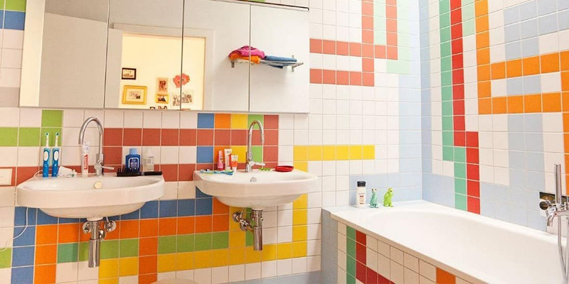 10 Fun and Exciting Kids Bathroom Designs 9